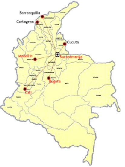 Mapa Agencias